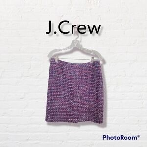 J.Crew‎ No.2 Pencil Skirt Career preppy Wool Blend Size 4